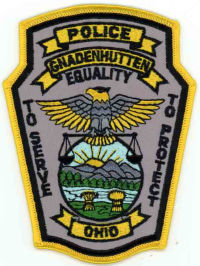OHIO,GNADENHUTTEN POLICE 1